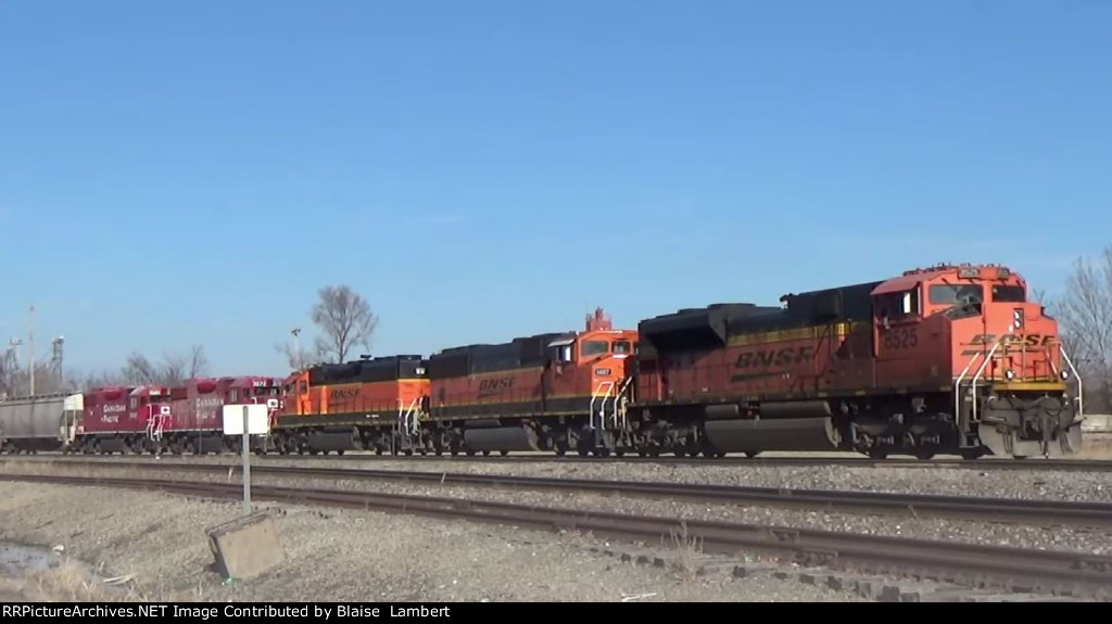 BNSF local switching